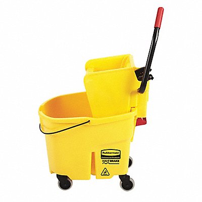 E4108 Mop Bucket and Wringer Yellow 8 3/4 gal