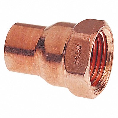 Adapter Wrot Copper 1/2 Tube CxFNPT