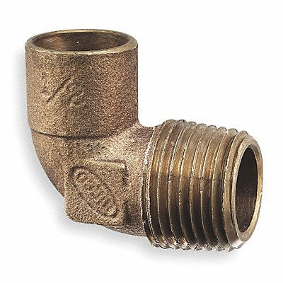 90 Deg Elbow Lead Free Cast Brass 1-1/2 