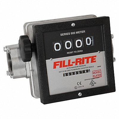 Meter 1-1/2 FNPT 6-40 gpm