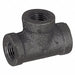 Tee Malleable Iron 1/8 in Pipe Size FNPT