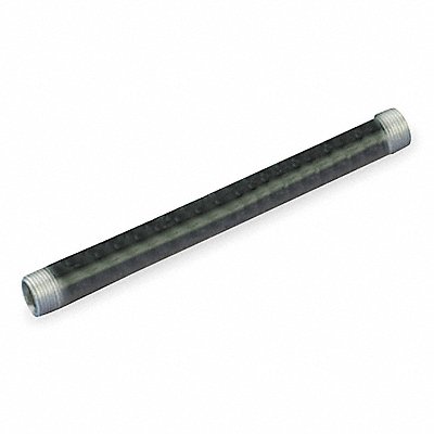 Black Pipe Threaded 1-1/4x24 In