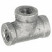 3-Way Tee 1 x 3/4 x 1/2 in NPT Class 150