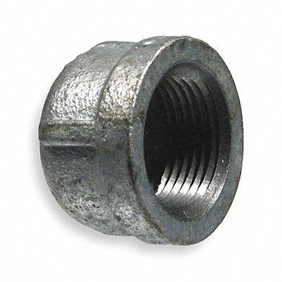 Round Cap Malleable Iron 1/2 in NPT