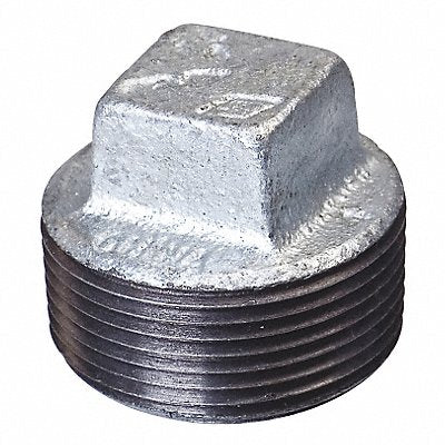 Square Head Plug Malleable Iron 1 1/2 in