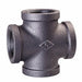 Cross Malleable Iron 1/2 in Female NPT