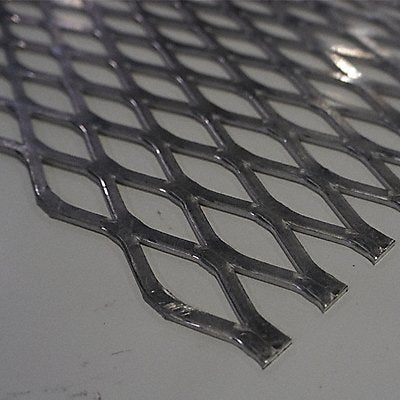 Expanded Sheet Aluminum 0.095 in Thick