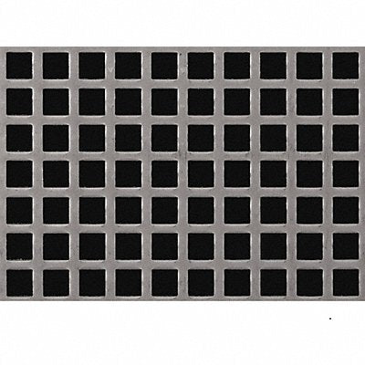 Carbon Steel Perforated Sheet 40 in L