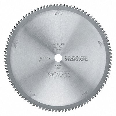 Circular Saw Blade 14 in Blade 100 Teeth