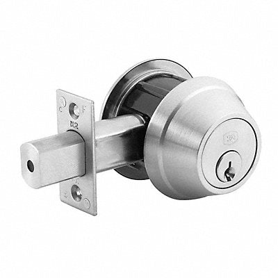 Deadbolt Med.Duty Satin Chrome