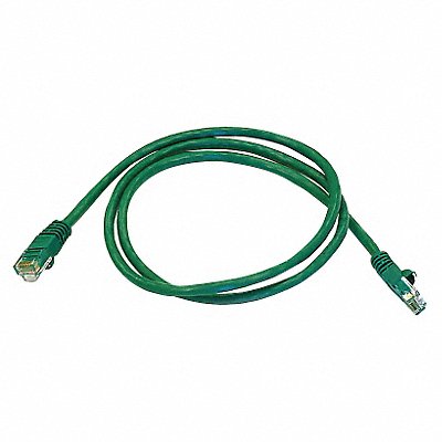 Patch Cord Cat 5e Booted Green 3.0 ft.