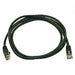 Patch Cord Cat 5e Booted Black 5.0 ft.