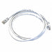 Patch Cord Cat 5e Booted White 5.0 ft.