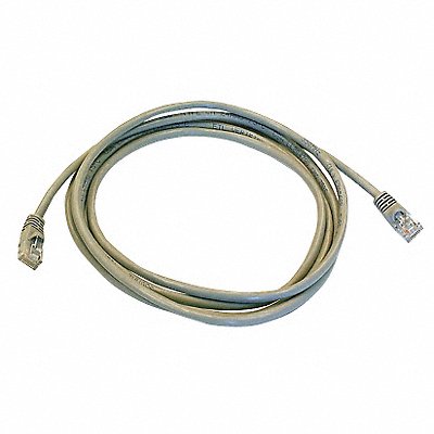 Patch Cord Cat 5e Booted Gray 7.0 ft.