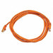 Patch Cord Cat 5e Booted Orange 7.0 ft.