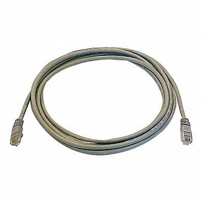 Patch Cord Cat 5e Booted Gray 10 ft.