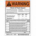 Permanent Adhesive Label 7x5in Vinyl PK5