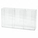 Horizontal Glove Dispenr Acrylic 3 Boxes