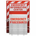 Emergency Information Center 4-1/2 in D