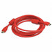 HDMI Cable High Speed Red 10ft. 28AWG