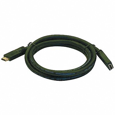 HDMI Extension Cable Black 6 ft 24AWG