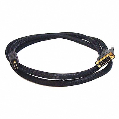 HDMI-DVI Cables Black 6 ft 24AWG