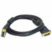 Computer Cord DVI-D DualLink M to M 3ft