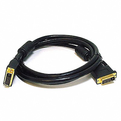 Computer Cord DVI-D DualLink M to M 6ft