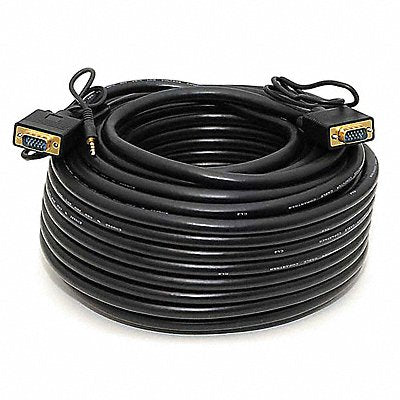 CPU Cord SVGA/3.5mm Stereo M to M 100ft