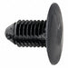 Push-In Rivet Black Dome 0.844 L PK25