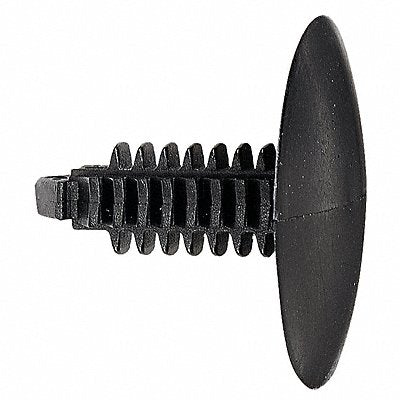 Push-In Rivet Black Dome 11/16 L PK100