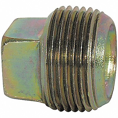 Square Head Plug MNPT 1/2 in 5 PK