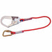 Restraint Lanyard Red Fixed