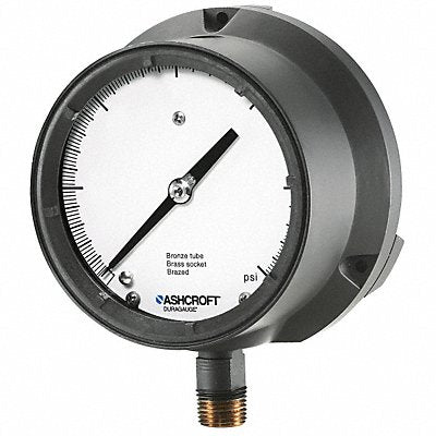 K4219 Pressure Gauge 0 to 100 psi 4-1/2In