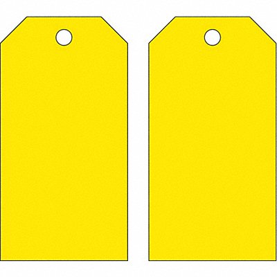 Blank Tag Polyester Colored PK25