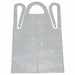 Bib Apron Univ White Polyethylene PK100