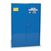 Corrosive Safety Cabinet Blue 45 gal.