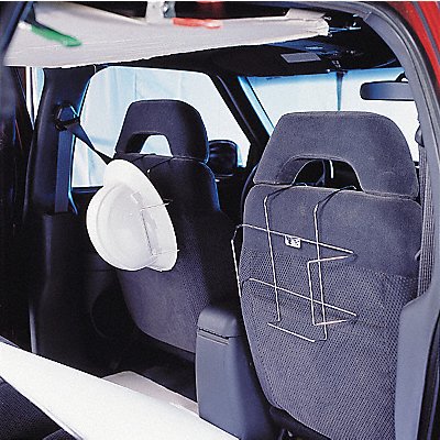 Hard Hat Rack Vehicle Seat Back Holds 1