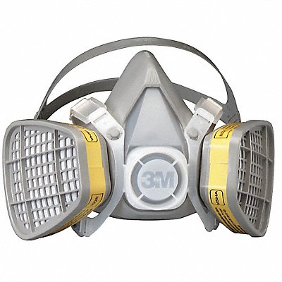 F8896 Half Mask Respirator Kit M Gray