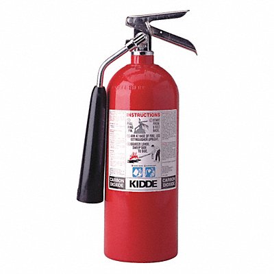 Fire Extinguisher Aluminum Red BC