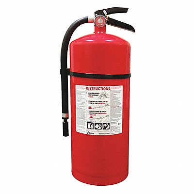 Fire Extinguisher Steel Red ABC