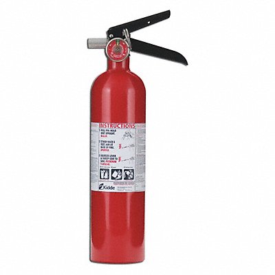 Fire Extinguisher Aluminum Red ABC