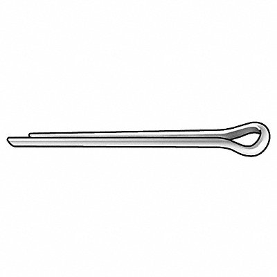 Cotter Pin 0.5 in dia 3 in L PK2