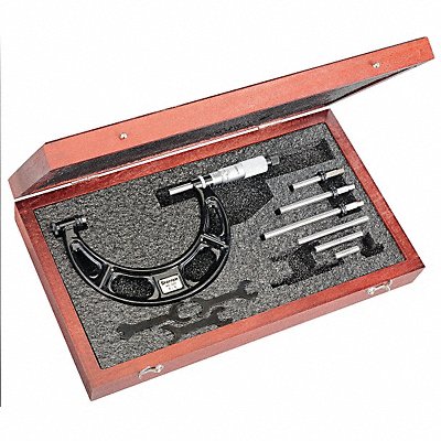 Interchangeable Anvil Micrometer 0-4 In