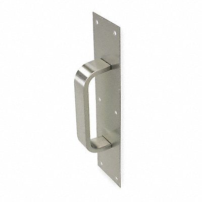 Pull Plate Rectangle Grip Aluminum 3 x12