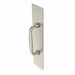 Pull Plate Oval Grip SS 304 3 x12 In