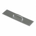 Pull Plate Oval Grip Brass 3 x12 In