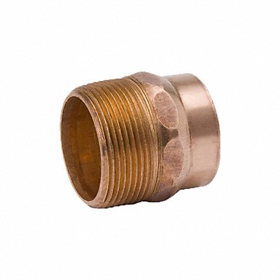 Adapter Wrot Copper 2 Tube CxMNPT