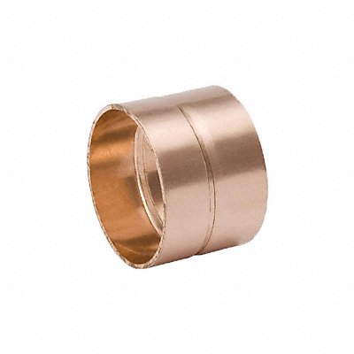 DWV Coupling Wrot Copper 1-1/2 Tube CxC