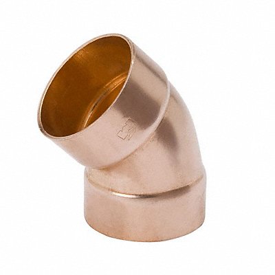 DWV Elbow 45 Deg Wrot Copper 2 CxC